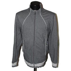 Hugo Boss Skaz Zip Up Sweater Grey Sz XL